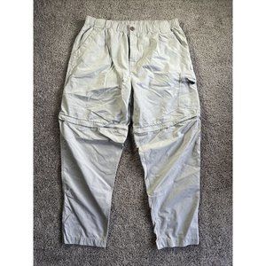 Simms Men's Fly Fishing Convertible Pants Shorts Hiking Outdoors Sport Sz XL